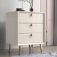 Table de nuit en bois massif moderne lit de nuit de lit moderne avec 3 tiroirs pour le salon 18 "W x 24" H