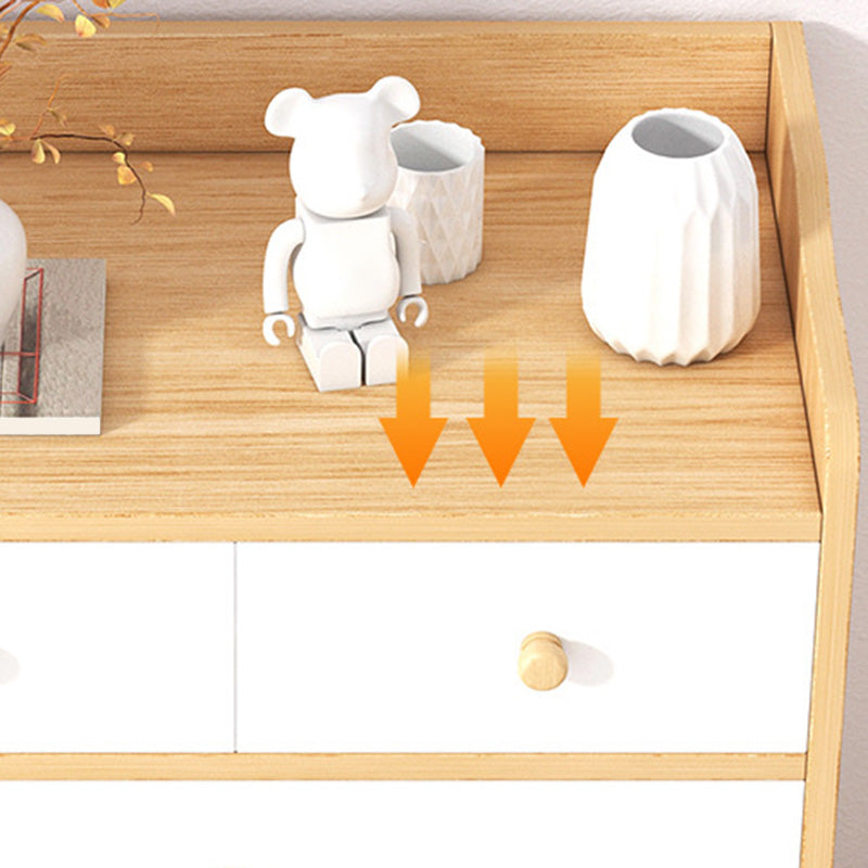 Modern Wooden Accent Chest with Drawers Scratch Resistant Chest Clearhalo 'Cabinets & Chests' 'cabinets_chests' 'furn' 'furn_cabinets_chests' 'Furniture' 'Living Room Furniture' 6048815