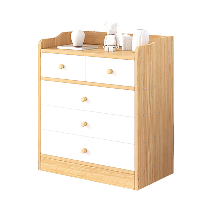Modern Wooden Accent Chest with Drawers Scratch Resistant Chest Clearhalo 'Cabinets & Chests' 'cabinets_chests' 'furn' 'furn_cabinets_chests' 'Furniture' 'Living Room Furniture' 6048817