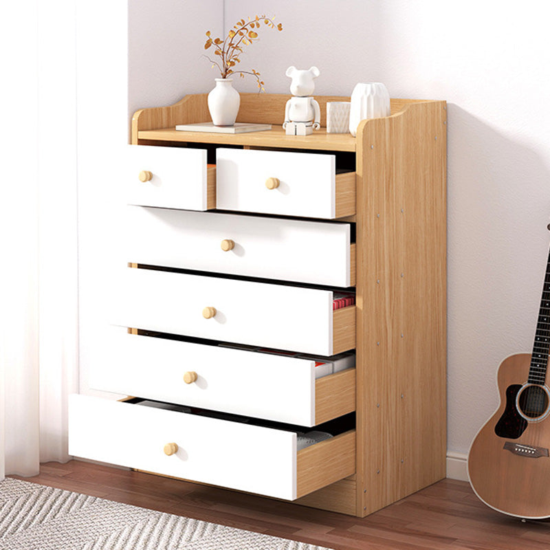 Modern Wooden Accent Chest with Drawers Scratch Resistant Chest Clearhalo 'Cabinets & Chests' 'cabinets_chests' 'furn' 'furn_cabinets_chests' 'Furniture' 'Living Room Furniture' 6048822