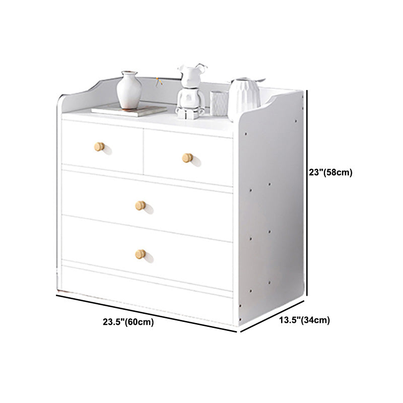 Modern Wooden Accent Chest with Drawers Scratch Resistant Chest Clearhalo 'Cabinets & Chests' 'cabinets_chests' 'furn' 'furn_cabinets_chests' 'Furniture' 'Living Room Furniture' 6048823