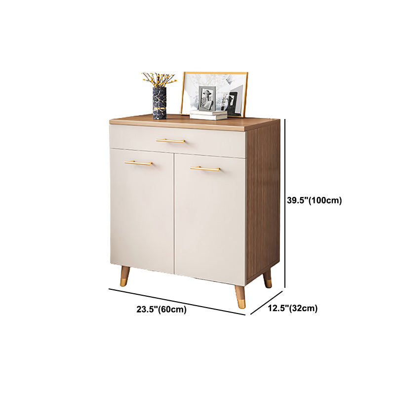 Modern Accent Cabinet with Solid Wood Straight Legs and Doors Clearhalo 'Cabinets & Chests' 'cabinets_chests' 'furn' 'furn_cabinets_chests' 'Furniture' 'Living Room Furniture' 6048871