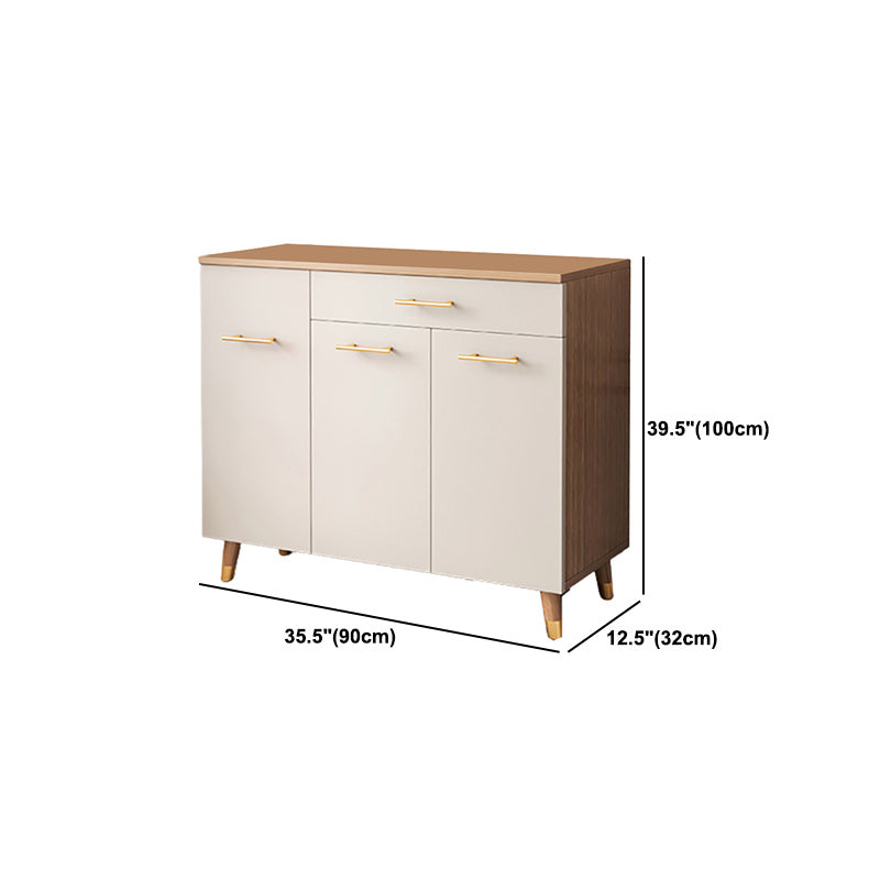 Modern Accent Cabinet with Solid Wood Straight Legs and Doors Clearhalo 'Cabinets & Chests' 'cabinets_chests' 'furn' 'furn_cabinets_chests' 'Furniture' 'Living Room Furniture' 6048872