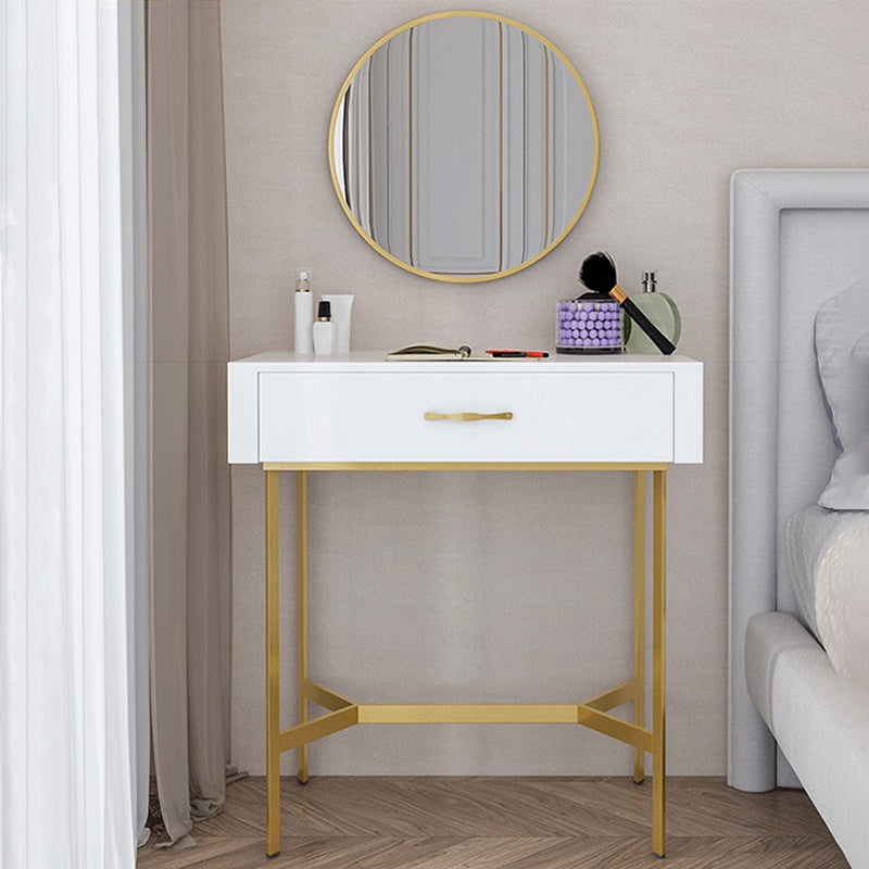 15,74 "Contatore di trucco largo con tavoli da vanità a specchio con cassetti di archiviazione