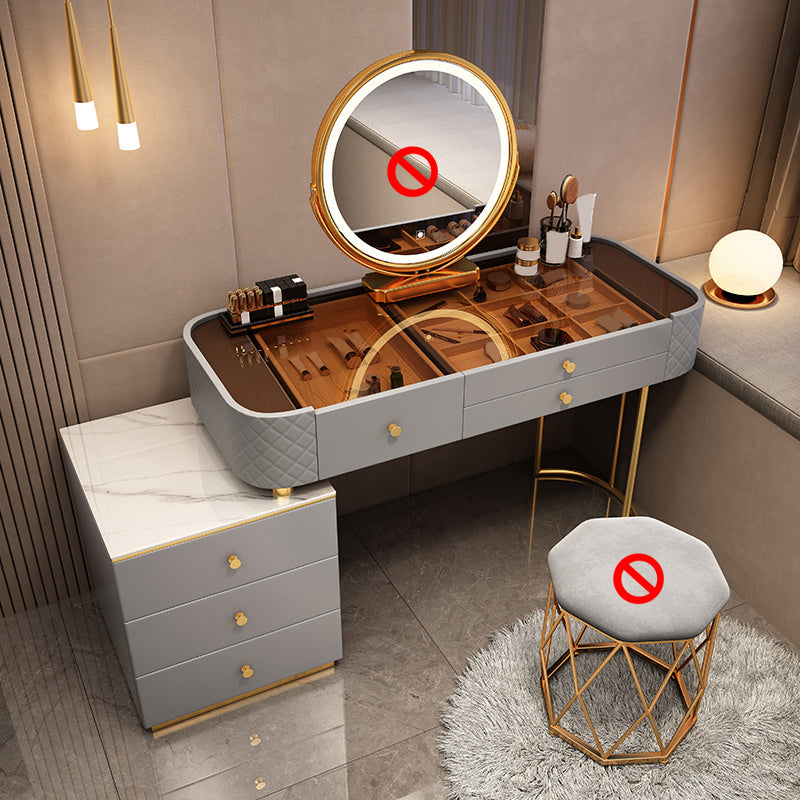 Tableaux de vanité de 15,74 "de largeur avec 5 tiroirs de rangement