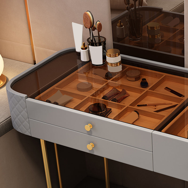 Tableaux de vanité de 15,74 "de largeur avec 5 tiroirs de rangement