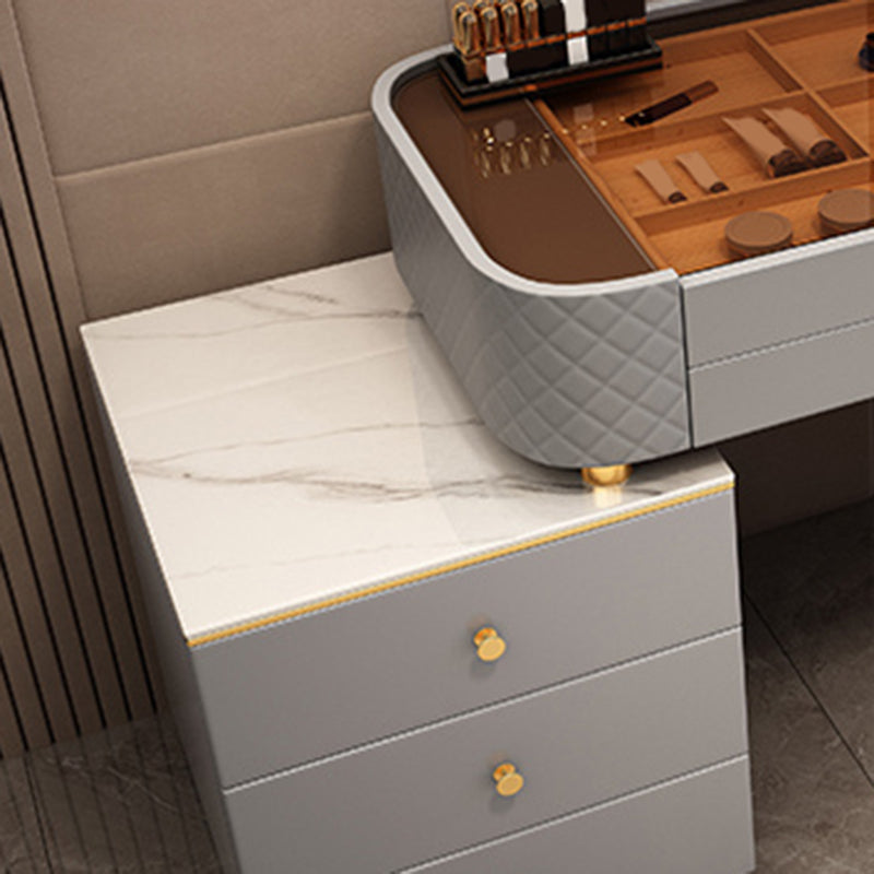 Tableaux de vanité de 15,74 "de largeur avec 5 tiroirs de rangement