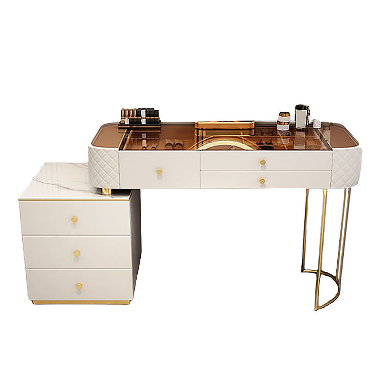 Tableaux de vanité de 15,74 "de largeur avec 5 tiroirs de rangement