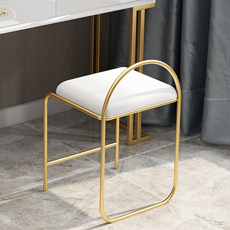 Contador de maquillaje glamoroso 18.11 "Tablas de tocador de ancho con 2 cajones de almacenamiento