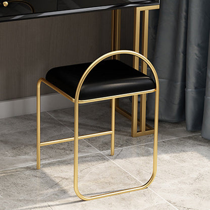 Contador de maquillaje glamoroso 18.11 "Tablas de tocador de ancho con 2 cajones de almacenamiento