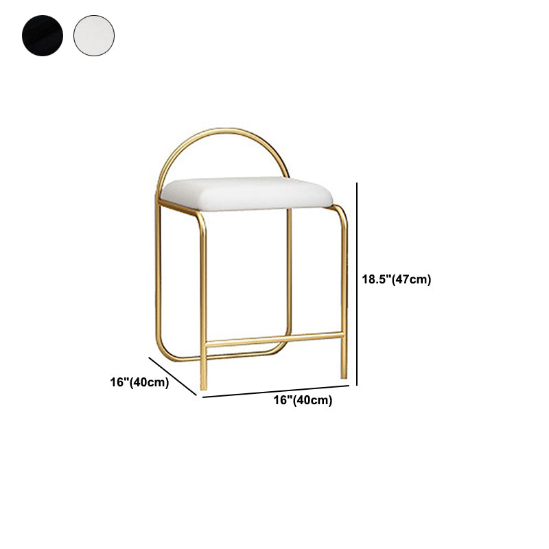 Contador de maquillaje glamoroso 18.11 "Tablas de tocador de ancho con 2 cajones de almacenamiento