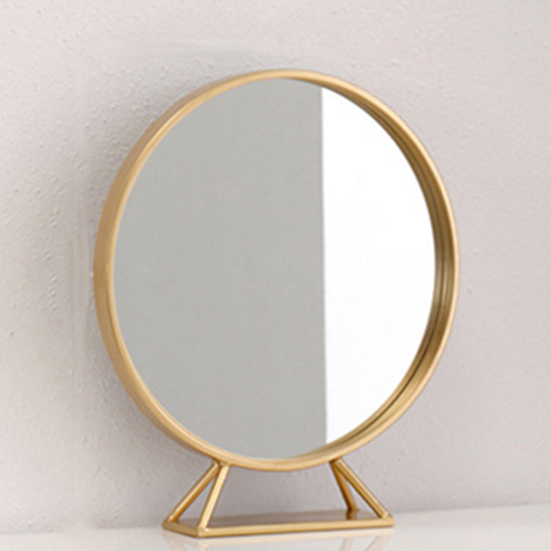 Contatore per trucco bianco brillante 15,74 "tavoli da vanità larghi con 2 cassetti