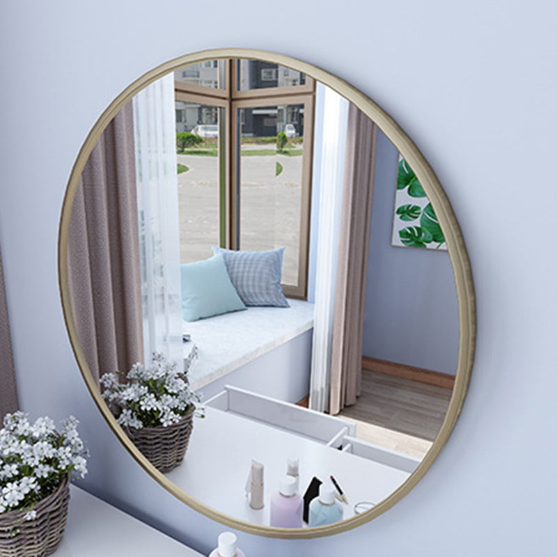 17.71 "2つのストレージ引き出し付きの鏡の虚栄心テーブル付きの幅の広いメイクアップカウンター