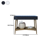 17.71 "2つのストレージ引き出し付きの鏡の虚栄心テーブル付きの幅の広いメイクアップカウンター