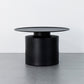 Couchtisch aus Metall mit Tablettplatte, Mid-Century Modern, Sockel-Cocktailtisch