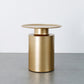 Couchtisch aus Metall mit Tablettplatte, Mid-Century Modern, Sockel-Cocktailtisch