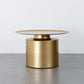 Couchtisch aus Metall mit Tablettplatte, Mid-Century Modern, Sockel-Cocktailtisch