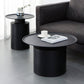 Couchtisch aus Metall mit Tablettplatte, Mid-Century Modern, Sockel-Cocktailtisch