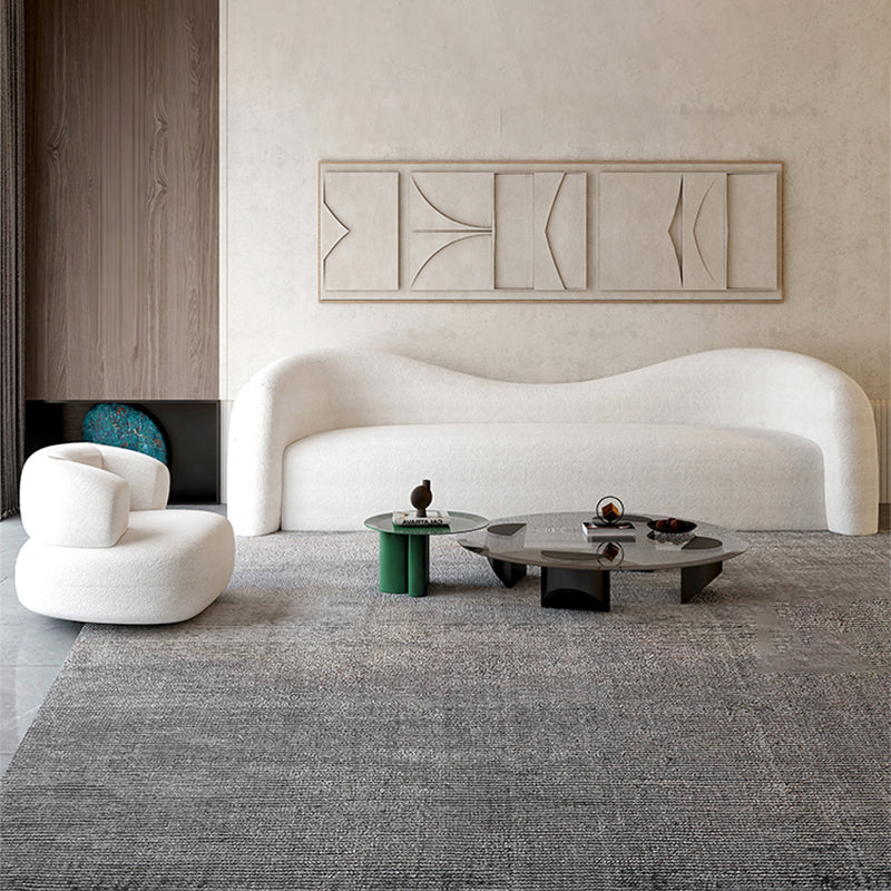 30.7 "Hリビングルーム用の現代ベルベット/ウール湾曲したソファー