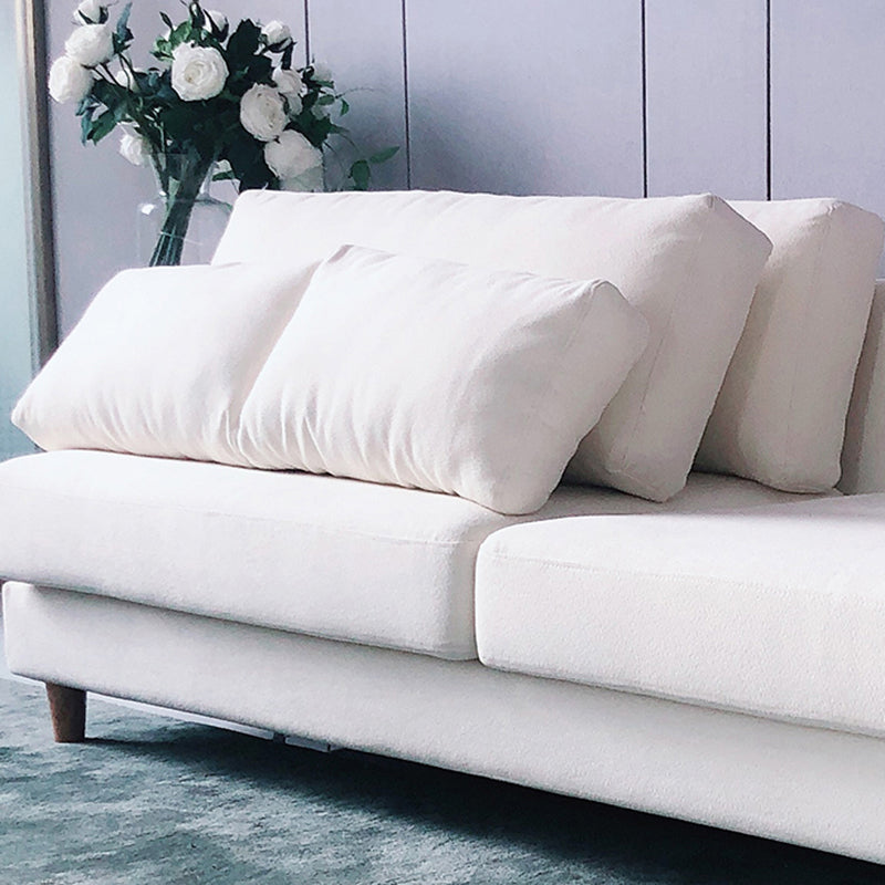 28.3 "H Hedendaags linnen kussen Top Arm Loveseat voor appartement