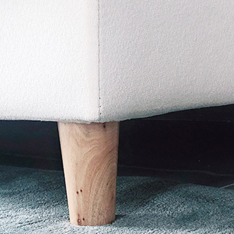 28.3 "H Hedendaags linnen kussen Top Arm Loveseat voor appartement