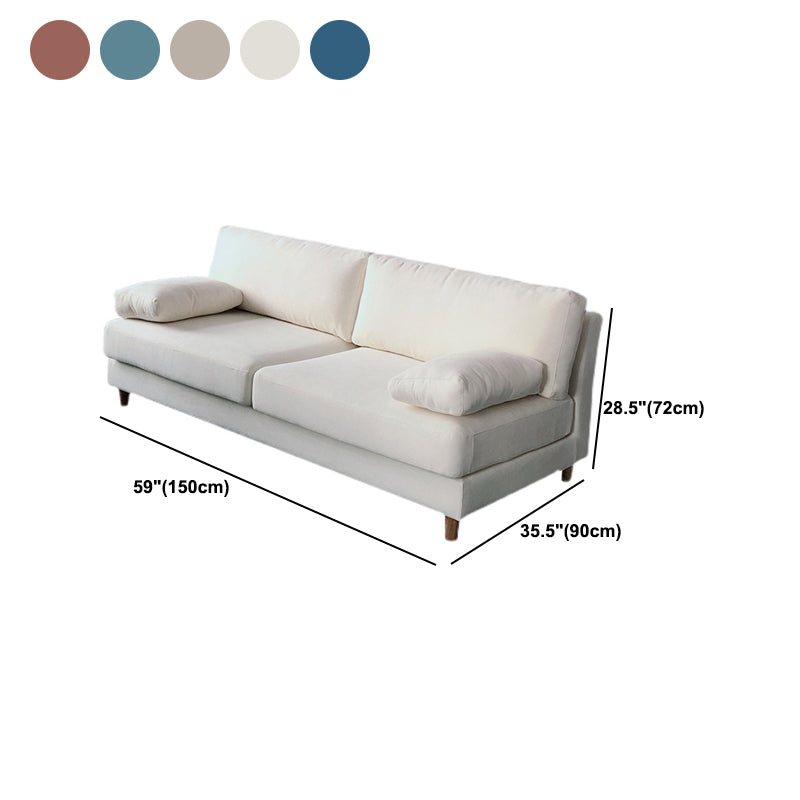 28.3 "H Hedendaags linnen kussen Top Arm Loveseat voor appartement