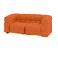 Eigentijds 26.77 "H Biscuit Back Tuxedo Arm Sofa voor woonkamer