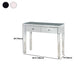 Glass Vanity Set with Tri-Fold 13.77" Wide Make-up Vanity with 2 Storage Drawers Clearhalo 'Bedroom Furniture' 'furn' 'furn_makeup_vanities' 'Furniture' 'Makeup Vanities' 'makeup_vanities' 6049531