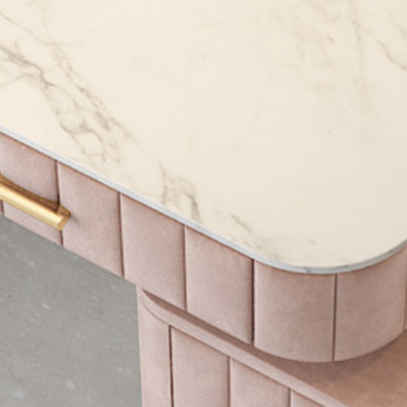 15.74 "brede ijdelheidsset met 5 opbergladen marmer make-up ijdelheid