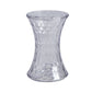 Contemporary 19" Tall Side End Table Plastic Round Side End Table Clear 1 Clearhalo 'Coffee & Accent Tables' 'End & Side Tables' 'end_side_tables' 'furn' 'furn_end_side_tables' 'Furniture' 'Living Room Furniture' 6049630