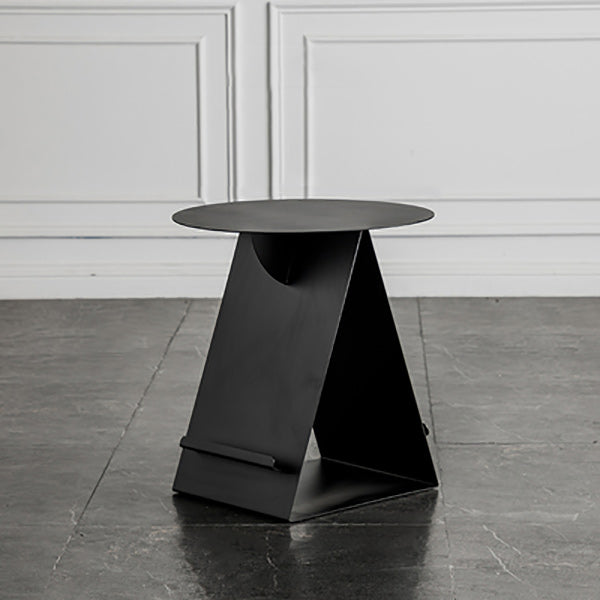 Mesa de metal de la tabla final abstracta de mediados de siglo MESTERA MEDIA PARA SOFA