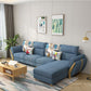 Nordic Fabric Living Room Pillow Top Arm Cushions Sofa Chaise Light Blue Clearhalo 'furn' 'furn_sectionals' 'Furniture' 'Living Room Furniture' 'Sectionals' 6049925