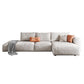 Nordic Pillows Living Room Faux Leather Stationary Square Arm Sofa Chaise Clearhalo 'furn' 'furn_sectionals' 'Furniture' 'Living Room Furniture' 'Sectionals' 6049950