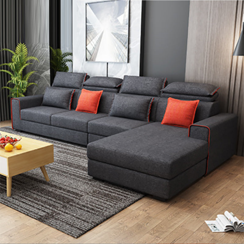 Nordic Square Bras stationnaire salon coussins couverts