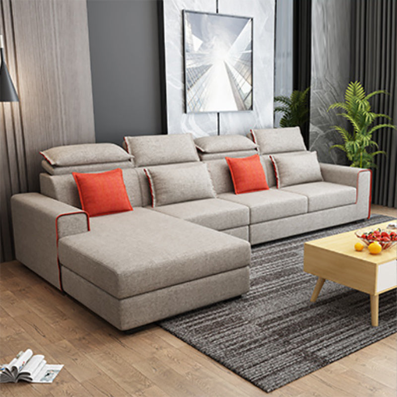 Nordic Square Bras stationnaire salon coussins couverts