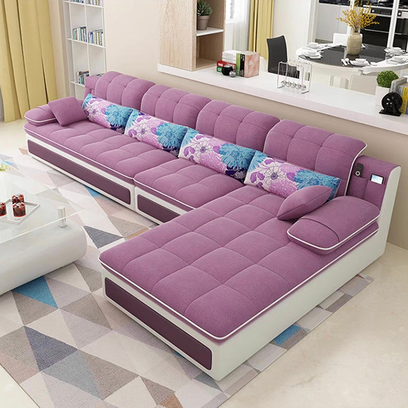 Cuscino contemporaneo top braccio stazionario soggiorno divano chaise