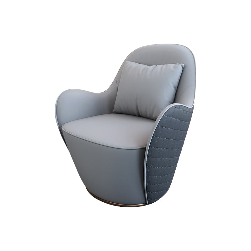 Sedia a braccio in pelle finta 27.55 "Codice di braccia svasata compresa la sedia