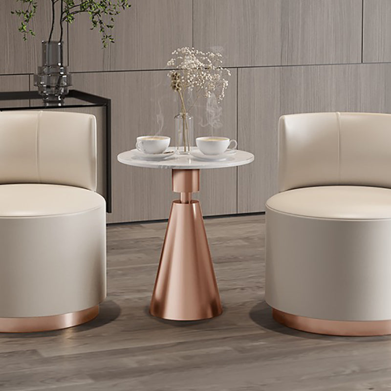 Faux Leather Armless Chair 24.01" Wide Chair for Living Room