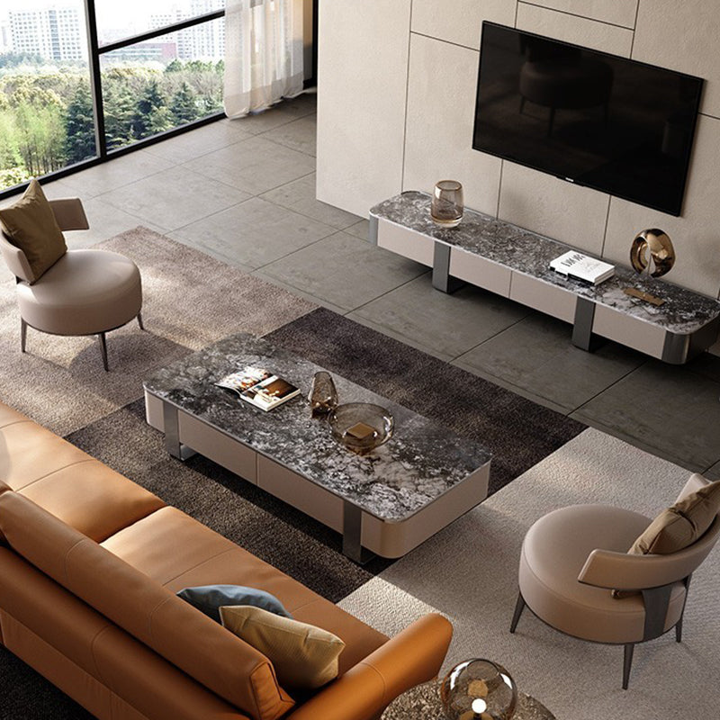 Faux Leather Armless Chair Basic Four Leg Chair for Living Room, 26.77" Wide