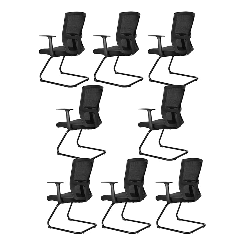 23"W moderne fauteuil, ademende AirGrid gestoffeerde bureaustoel