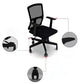 23"W moderne fauteuil, ademende AirGrid gestoffeerde bureaustoel