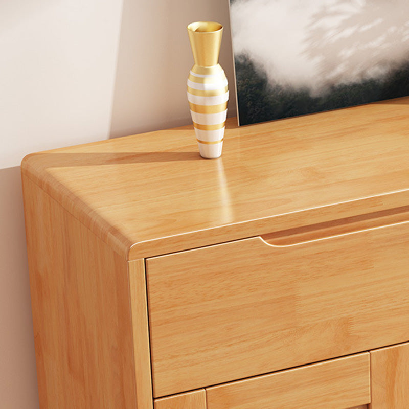 Modern & Contemporary Accent Cabinet Square Side Cabinet with Drawer