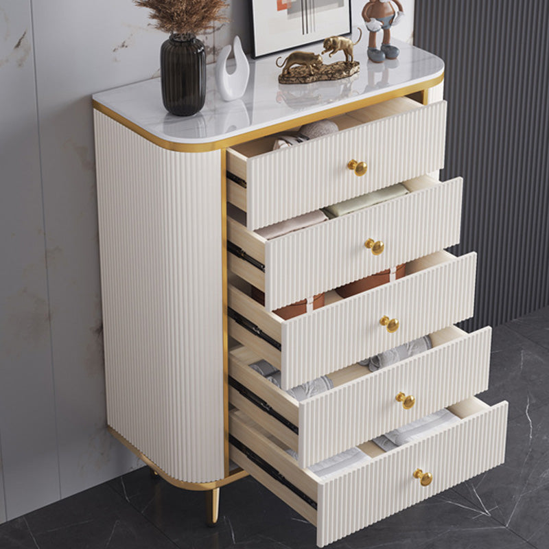 Contemporary Side Square Cabinet Chest with Soft Close Drawers