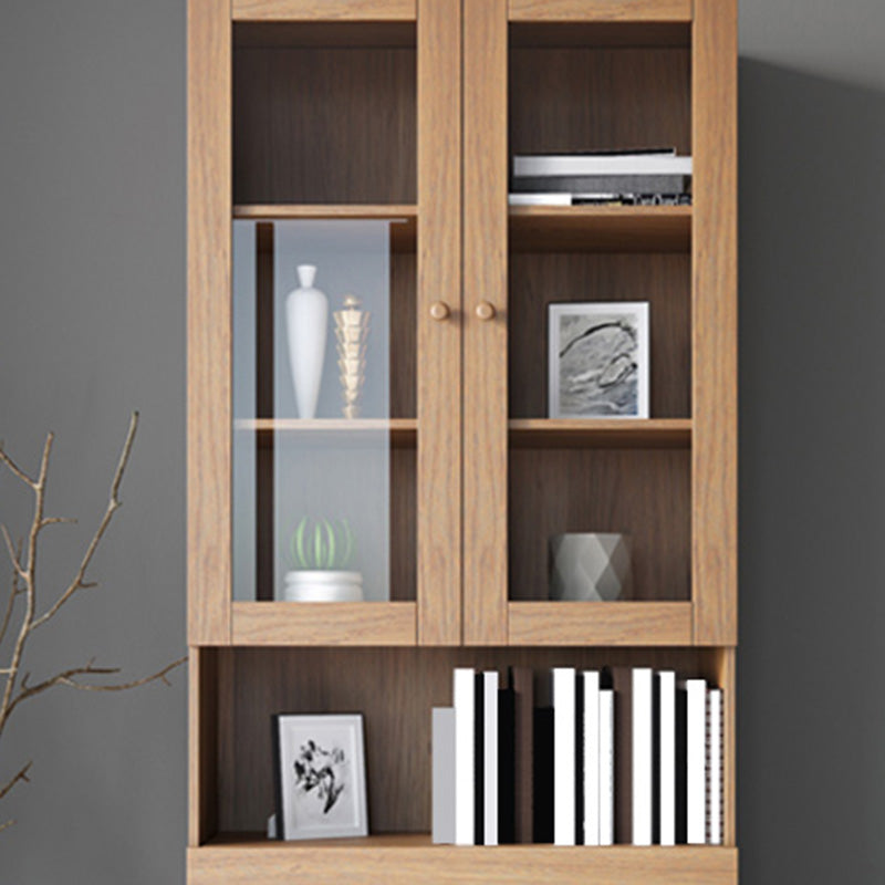 Mobile moderno armadio quadrato di accento con vetro