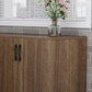 Square Accent Cabinet Modern & Contemporary Storage Cabinet with Water Resistant