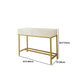 Bright White Makeup Vanity Desk 15.74" Wide Vanity Tables with 2 Storage Drawers Clearhalo 'Bedroom Furniture' 'furn' 'furn_makeup_vanities' 'Furniture' 'Makeup Vanities' 'makeup_vanities' 6055737