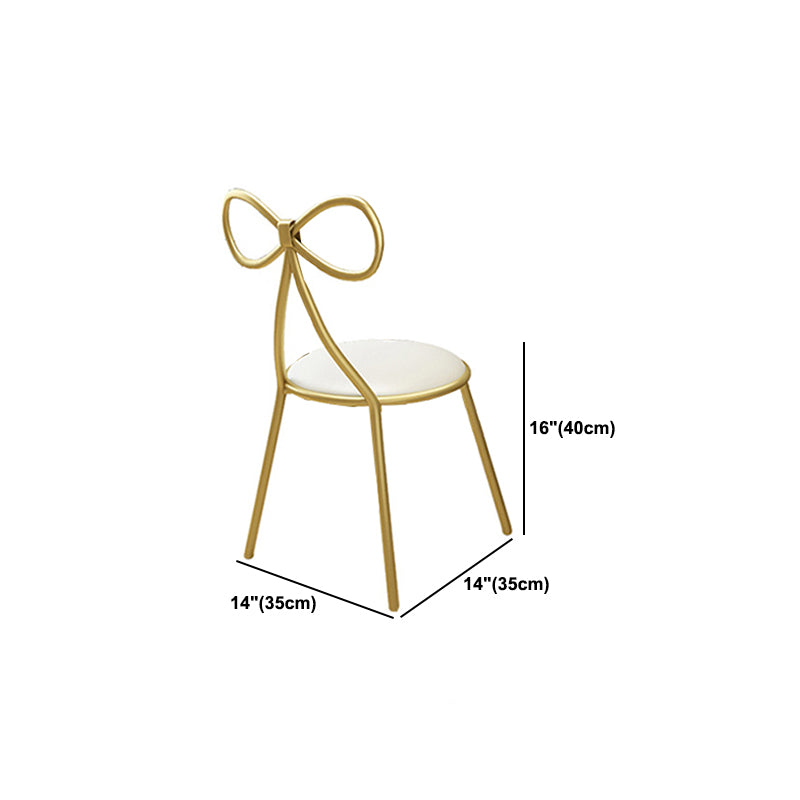 Bright White Makeup Vanity Desk 15.74" Wide Vanity Tables with 2 Storage Drawers Clearhalo 'Bedroom Furniture' 'furn' 'furn_makeup_vanities' 'Furniture' 'Makeup Vanities' 'makeup_vanities' 6055740