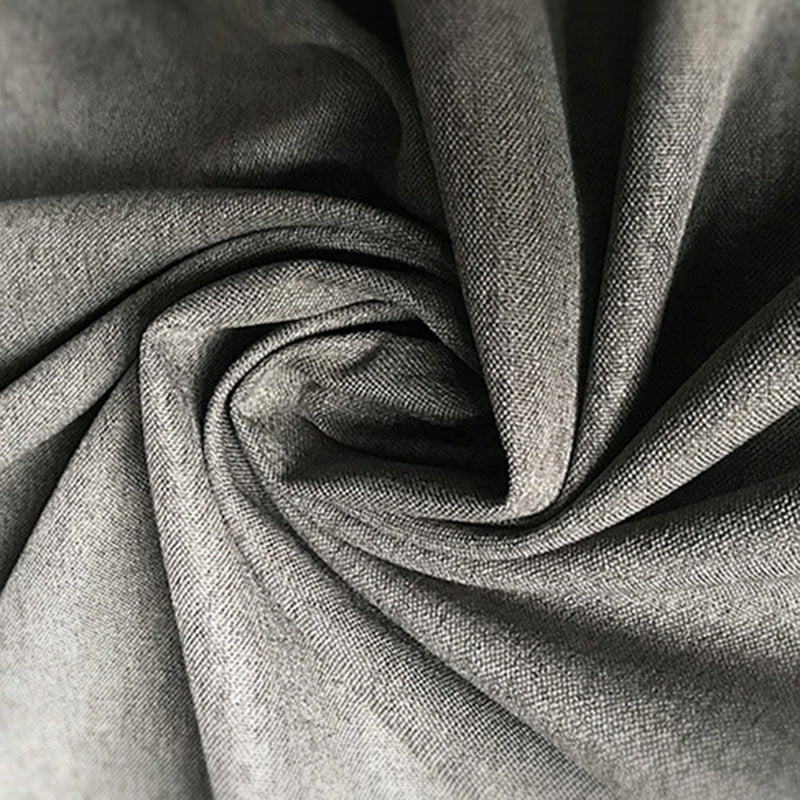 Braccio inclinata a 4/5 posti grigio tessuto asclisi in sezione coperta