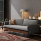 29.9" H Contemporary Linen Blend Square Arm Sofa for Living Room Clearhalo 'furn' 'furn_sofas' 'Furniture' 'Living Room Furniture' 'Sofa' 'sofas' 6055990