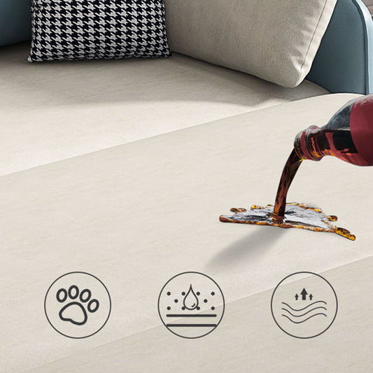 33,46 "H zeitgenössische Kunstleder -Quadrat -Armsofa mit Lagerung mit Lagerung